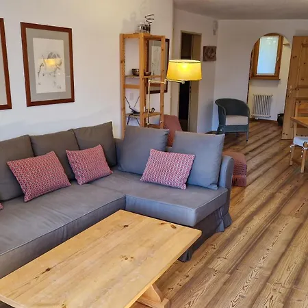 Chesa Bellaval, Haus Rizza Zwei Zimmerwohnung 公寓 席尔瓦普拉纳