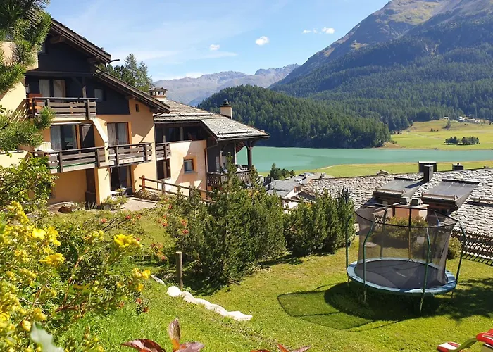 Chesa Bellaval, Haus Rizza Zwei Zimmerwohnung Silvaplana